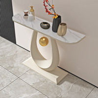 Italienischer Stil Leichter Luxus Minimalistisch Modern Massivholz Umweltfreundlicher Konsolentisch