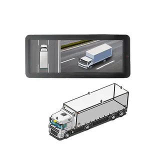 Otobüs/kamyon sürücü asistanı sistemi için 2022 yeni 12.3 inç araba ters kamera monitörü