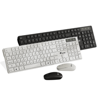 Ensemble clavier et souris sans fil au prix d'usine, pour ordinateur de bureau, ordinateur portable, jeux, clavier et souris professionnels, combo clavier et souris arabe