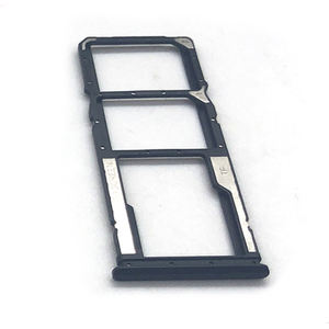 Bandeja para tarjetas SIM y Micro SD para Xiaomi Poco M3 Negro - Product Image 1