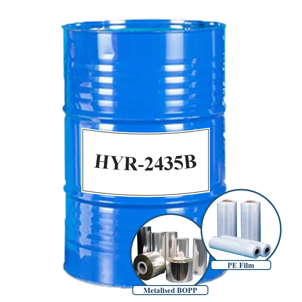 Aliphatic, anionic polyurethane dispersion HYR-2435B crosslinker containing polycarbonate, solvent-free