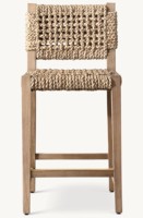 Tabouret de bar empilable en chêne de qualité supérieure, haut de gamme, robuste et durable