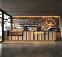 Klantgerichte, milieuvriendelijke, duurzame, hoogwaardige koffiezaakmeubelen, complete turnkey-oplossing voor luchthavens, winkelcentra en frisdrankbars.