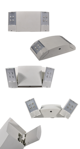 Iluminación LED <span class=keywords><strong>de</strong></span> emergencia, <span class=keywords><strong>dos</strong></span> cabezales ajustables, respaldo <span class=keywords><strong>de</strong></span> batería <span class=keywords><strong>de</strong></span> 90 <span class=keywords><strong>minutos</strong></span>, jlei12, FEITUO UL - Product Image 6