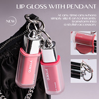 Gloss à lèvres hydratant longue tenue, effet miroir, sans transfert, sans décoloration, avec logo personnalisé et marque privée.