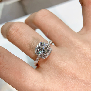 <span class=keywords><strong>1.5</strong></span> Karaat Laboratorium Gekweekte Diamanten Verlovingsring Schattige Stijl Uitstekend Gesneden Vvs Helderheid Fabriek Direct Igi Gecertificeerde Edelsteenringen - Product Image 4