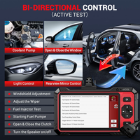 Scanner OBD2 professionnel pour système complet avec plus de 15 fonctions de réinitialisation spéciales et test actif pour tous les véhicules - DS410
