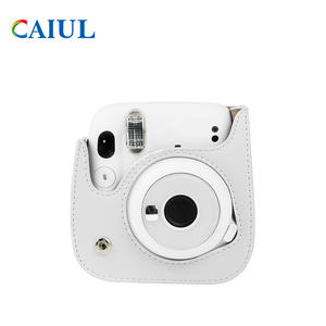 Sac à appareil photo de dessin animé pour <span class=keywords><strong>instax</strong></span> <span class=keywords><strong>Mini</strong></span> 11/9/<span class=keywords><strong>8</strong></span>/12, sac universel en cuir Pu pour caméra vidéo, housse de protection à la mode et Durable - Product Image 5