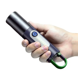 Linterna LED con zoom de luz fuerte P50/antorcha de iluminación láser blanca linterna recargable USB lámpara de Camping portátil para exteriores con gancho - Product Image 6