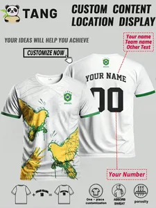 26 Seizoen Digitale Print Voetbalgroep Custom Single Jersey - Product Image 1