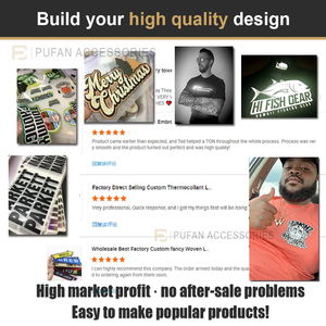 Wholesale Custom 3d Letter <strong>Flock</strong> t Shirt Puff Print <strong>LOGO</strong> HTV <strong>Heat</strong> <strong>Transfer</strong> Vinyl Patches for Hoodie Ready to Press - Product Image 4