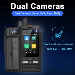 Radio Bidireccional Android 4G de Largo Alcance con Tarjeta SIM, 5000km 500km 200km 100km 100 km 50km, Compatible con Zello - Product Image 2