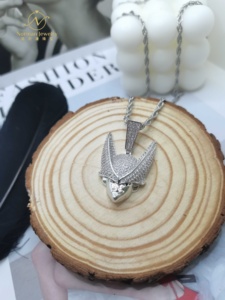 Bijoux tendance hip-hop viking nordique en gros <span class=keywords><strong>pendentif</strong></span> en forme de <span class=keywords><strong>sanglier</strong></span> et d'aigle avec zircon et laiton pour vêtements de fête pour hommes et femmes - Product Image 6