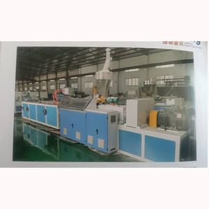 Pabrik Cina PVC Winding peralatan profil mekanik Spiral luka pipa rehabilitasi mesin plastik sekrup untuk Bar kawat - Product Image 1