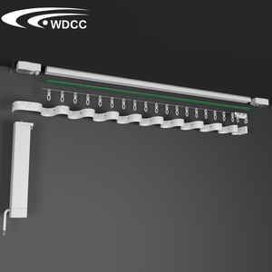 High Quality With <strong>Rings</strong> <strong>White</strong> Color Plastic POM <strong>Curtain</strong> Hook for New-S Track Accessories - Product Image 4