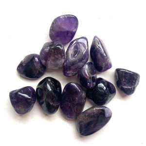 卸売天然マクロビーズポリッシュクリスタルヒーリングストーンアメジストローズクォーツクリスタルタンブルストーングラベル - Product Image 6