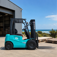 Chariot élévateur électrique au prix d'usine 2,5 tonnes 3 tonnes 2,5T, chariot élévateur au lithium nouvelle énergie, mini chariot élévateur 2,5 tonnes, 2 étages, hauteur de levage 3M