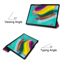 Tri-Fold Antichoc Plein Pu En Cuir Mince Tablette Cas Pc Housse De Protection Pour Samsung Galaxy Tab S5E 10.5 Pouces T720 T725