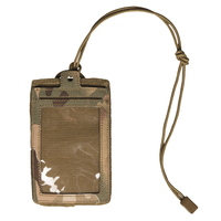 Portefeuille porte-cartes unisexe en tissu Oxford, style national, doublure métallique personnalisée, fermeture éclair courte, résistant à l'eau - Vente en gros usine