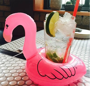PVC Inflatable Drink Cup Holder Floating Bar Coasters and <b>Pool</b> Toys for Drink Lovers Inflatable Floatation Devices - Product Image 5