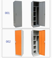 Vente Flash : Casier à vêtements/armoire métallique à porte unique au design traditionnel, modulaire, réglable et durable pour salle de sport et supermarché