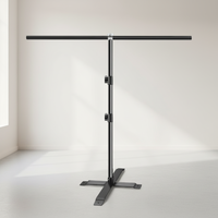 Support de fond photo en PVC en forme de T 200*100cm, support de bannière, kit de support de cadre, vente en gros d'usine