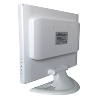 Écran de bureau LED LCD Full HD 4:3 blanc de 17 pouces pour le bureau avec entrée VGA
