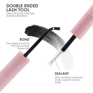 Tự làm phân khúc cụm lông mi chuyên nghiệp <span class=keywords><strong>7</strong></span>-10 ngày không thấm nước siêu mạnh giữ mắt Lash keo và trái phiếu - Product Image 4