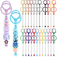 Barres de porte-clés de luxe artisanales de qualité supérieure, perles en vrac pour kit de fabrication de porte-clés, cadeaux pour femmes et hommes, artisanat DIY élite rapide