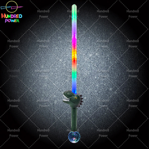 Les fabricants dirigent la belle épée lumineuse de dinosaure de LED avec le <span class=keywords><strong>sabre</strong></span> lumineux de vente lumineux de parc d'attractions de jouet d'enfants de bruit LED - Product Image 2