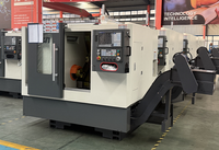 Centre d'usinage et de tournage CNC universel vertical à 2 axes TCK25 avec broche BT40 et fonction automatique en métal