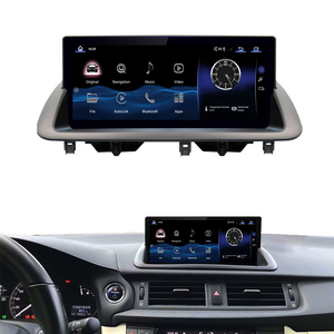 10.25 inch 720p nâng cấp <span class=keywords><strong>Android</strong></span> 13 Carplay Navigation cho Lexus CT200 ct200h đài phát thanh Stereo Màn Hình 2014 2016 - Product Image 1