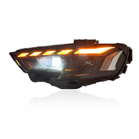 Feux avant de voiture SJC pour Audi A3, ensemble de phares 17-20, lentille laser modifiée, feux de jour