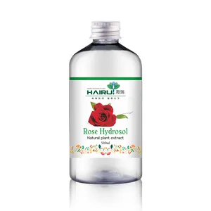 Idrolato di rosa popolare biologico di acqua di Rose floreale da 500ml per la bellezza della pelle del viso del corpo