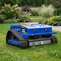 Tondeuse à gazon 550 avec moteur à essence puissant, hauteur de coupe réglable pour jardin, ferme, champ, usage domestique