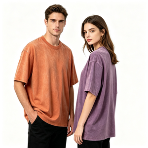 Vintage Pure Cotton Acid Wash Oversized <b>T</b> <b>Shirt</b> <b>Men</b> Custom Print Throwback Boxy Fit Casual Daily Wear Graphic <b>T</b> <b>Shirt</b> - Product Image 2