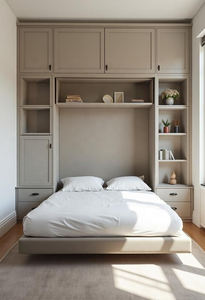 Soluzione migliore per il risparmio di spazio Premium stile moderno Premium Premium Murphy letto per bambini camera da letto per appartamento ufficio parete letto - Product Image 4