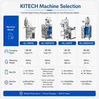 Machine de conditionnement liquide visqueux KL-160 automatique de sauce au fromage de mayonnaise de sachet