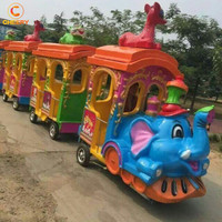 Tren sin Rieles con Temática de Elefantes, Funciona con Baterías, para Niños, en Venta