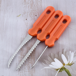 โรงงานขายส่งเครื่องมือแกะสลักผักผลไม้สแตนเลสพร้อมที่จับ pp - Product Image 3