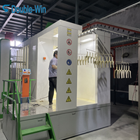 Equipo de Recubrimiento Continuo en Polvo con Sustrato de Acero y Máquina de Sandblasting para Recubrimiento de Superficies de Gabinetes a Precio Competitivo