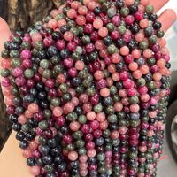 Perles d'agate rouge naturelles YWJC, 6 mm et 8 mm, forme ronde, pierres en vrac pour la fabrication de bijoux – Ventes flash
