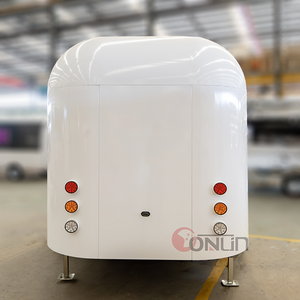 Catering <strong>Food</strong> Trucks <strong>Rolled</strong> Ice Cream <strong>Food</strong> Trailer Snack <strong>Cart</strong> Trailer for Sale - Product Image 4