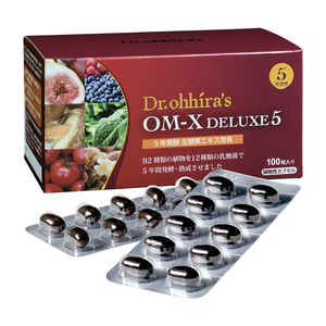 โปรไบโอติกส์ โพสต์ไบโอติกส์ คุณภาพเยี่ยม ดร.โอฮิระ รุ่น OM-X Deluxe5 พรีไบโอติกส์ไฮโดรเจน หมัก 5 ปี - Product Image 1