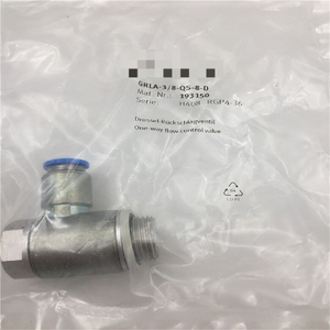 GRLA-<span class=keywords><strong>3</strong></span>/8-QS-8-wbrD 193150 シリンダー スロットル バルブ GRLA38QS8D 新品 - Product Image 1