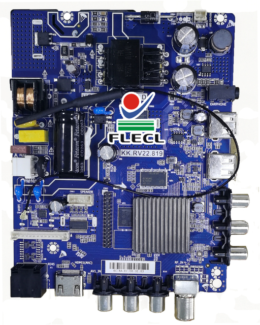 KK.RV22.819 512+4G Television Resolution LED TV Mother Board Universal SMART TV Main Board for 32 Inch HD Android Television