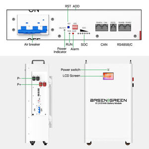 8000 döngü yüksek kapasiteli 15kwh 16kwh lifepo4 piller 51.2V 48V 300Ah 314ah BMS lityum iyon enerji depolama güneş - Product Image 4