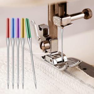 Aiguilles universelles pour machine à coudre, plaquées titane, anti-saut, 3 pièces/boîte pour tissus élastiques, compatibles avec les machines à coudre domestiques - Product Image 3