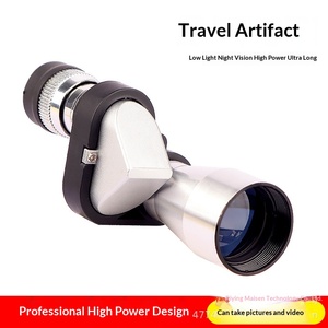 Télescope monoculaire portable de gros transfrontalier Bak4 8x20 pour voyage et <span class=keywords><strong>photo</strong></span>, mini, en métal, sans revêtement, champ de vision 96/1000m - Product Image 5