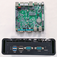 Aangepaste ODM OEM Industriële PC NUC 4G 5G WIFI Fans Mikrotik Ubuntu Soft Router Intel N100 DDR5 Linux Embedded Computer Mini PC